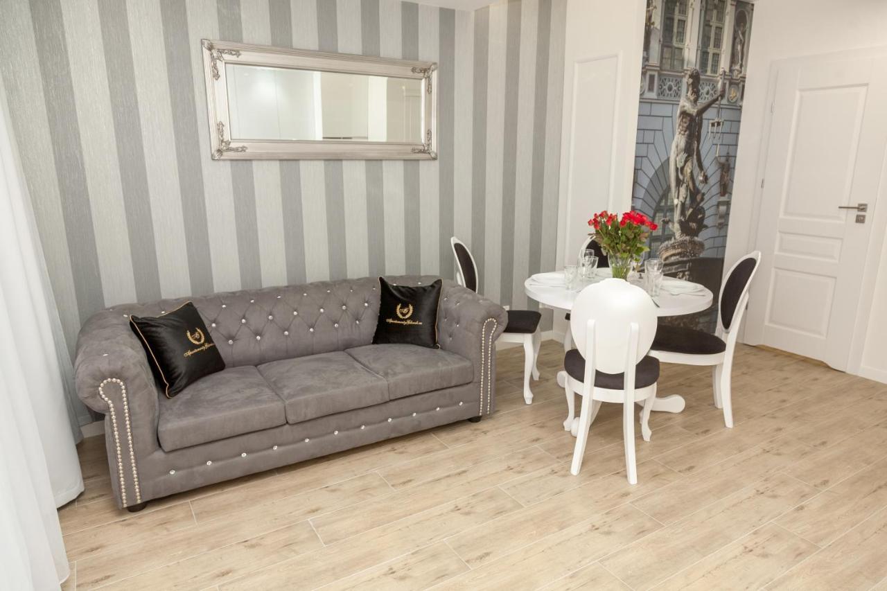 Apartamenty Gdansk Eu - Angielska Grobla Old Town Gdansk Sw Barbary 11 Kültér fotó